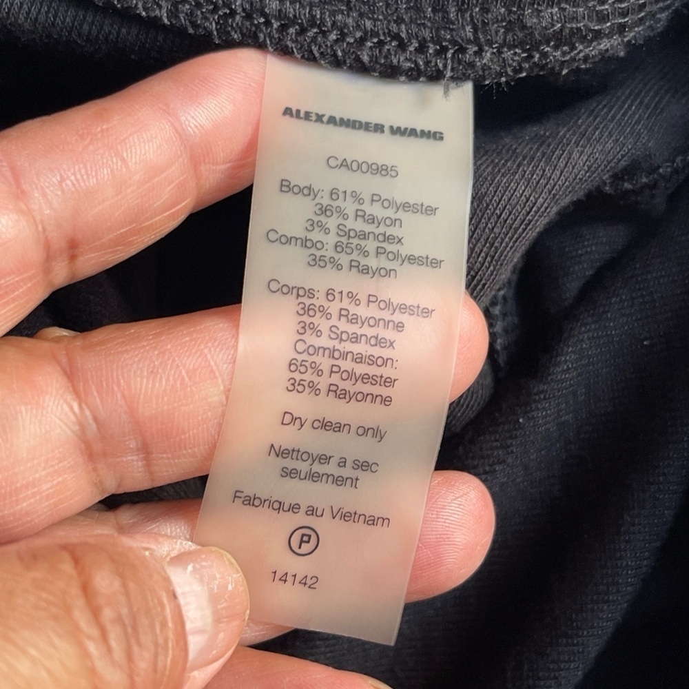 T ALEXANDER WANG Set Women Black Size Small - Picture 6 of 12